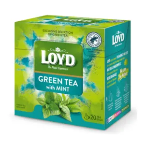 Ceai Loyd Verde De Menta 40G