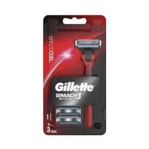 Gillette Redstar Mach3 Start Rezerve X5