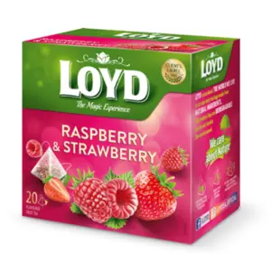 Ceai Loyd Zmeura Si Capsuni 40G